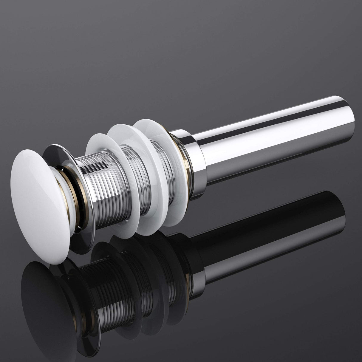 Bouchon de lavabo Glasvilla | Bouchon de lavabo compatible avec tous les lavabos DIN