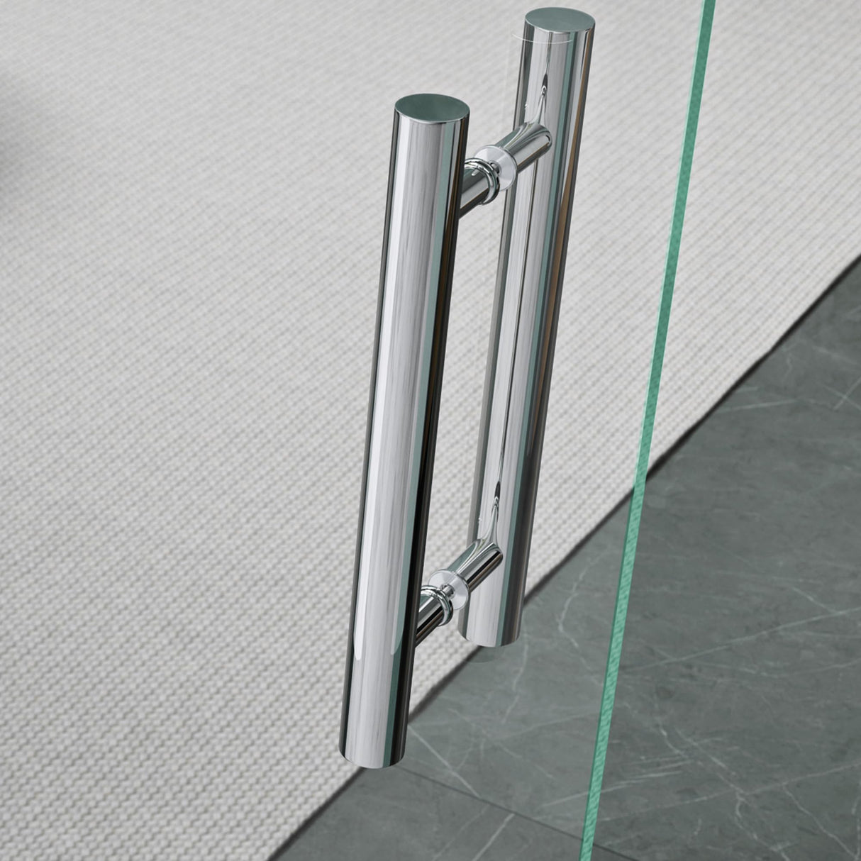 Poignée de porte Glasvilla, bouton de porte intérieure, poignée de porte de douche, poignée de barre, poignées de porte en verre, poignée de poussée