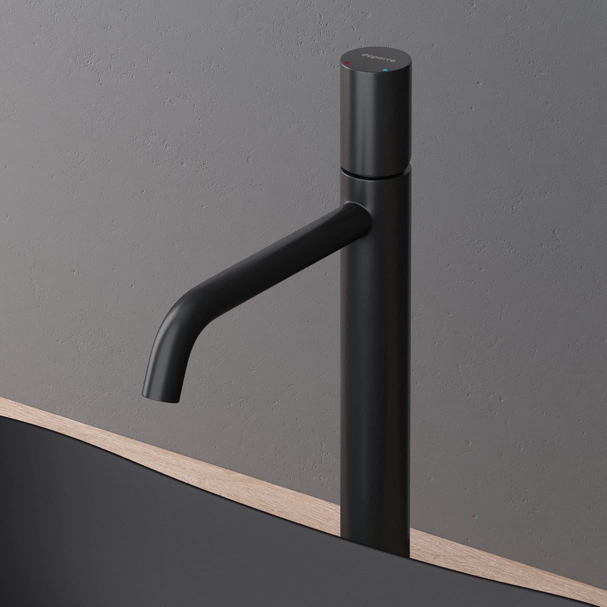 Robinetterie Glasvilla, robinet de salle de bain, robinet d'évier, installations de salle de bain, mitigeur monocommande WAO-7701