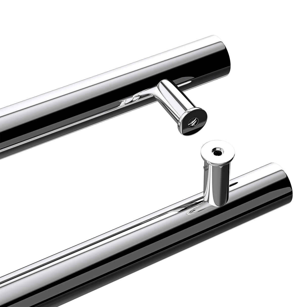 Poignée de porte Glasvilla, bouton de porte intérieure, poignée de porte de douche, poignée de barre, poignées de porte en verre, poignée de poussée