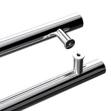 Poignée de porte Glasvilla, bouton de porte intérieure, poignée de porte de douche, poignée de barre, poignées de porte en verre, poignée de poussée