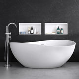 glasvilla Nicchia a Parete in Acciaio Inox Mensola Doccia a Muro a Incasso Piastrellabile Facile da Montare