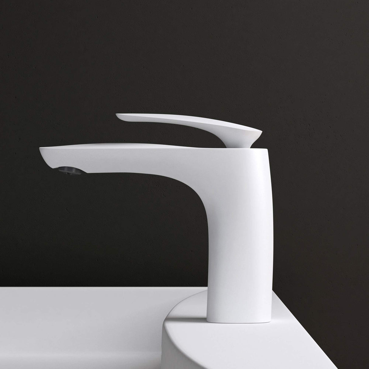 glasvilla Robinet de Salle de Bain Mitigeur Monocommande pour Lavabo Installation de Salle de Bain WAM-7201