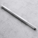 Barre de support pour paroi de douche Glasvilla | Stabilisateur de paroi vitrée pour douches à l'italienne | Pivote à 180° pour verre de 6 à 10 mm d'épaisseur