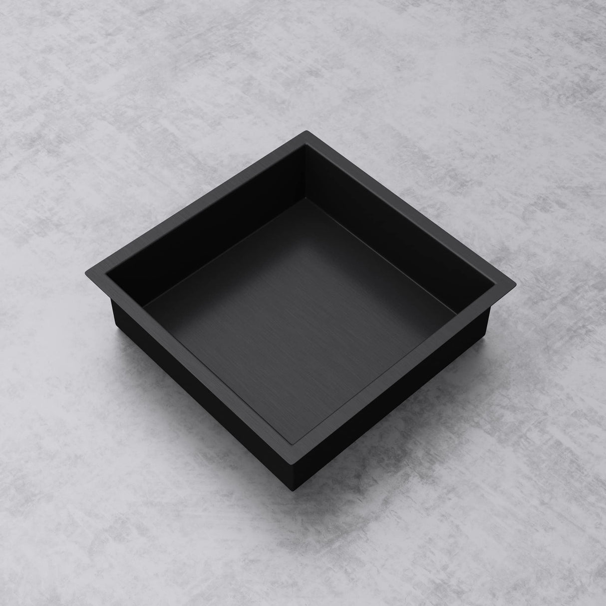 glasvilla Nicchia a Parete in Acciaio Inox Mensola Doccia a Muro a Incasso Piastrellabile Facile da Montare