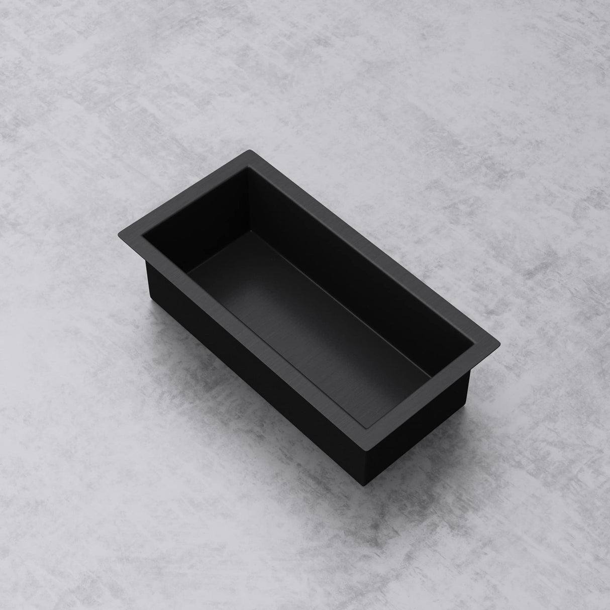 glasvilla Nicchia a Parete in Acciaio Inox Mensola Doccia a Muro a Incasso Piastrellabile Facile da Montare