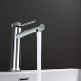 Robinetterie Glasvilla, robinet de salle de bain, robinet d'évier, installations de salle de bain, mitigeur monocommande WAM-7601