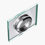 Poignée de porte Glasvilla, bouton de porte intérieure, poignée de porte de douche, poignée de barre, poignées de porte en verre, poignée de poussée