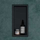 glasvilla Nicchia a Parete in Acciaio Inox Mensola Doccia a Muro a Incasso Piastrellabile Facile da Montare