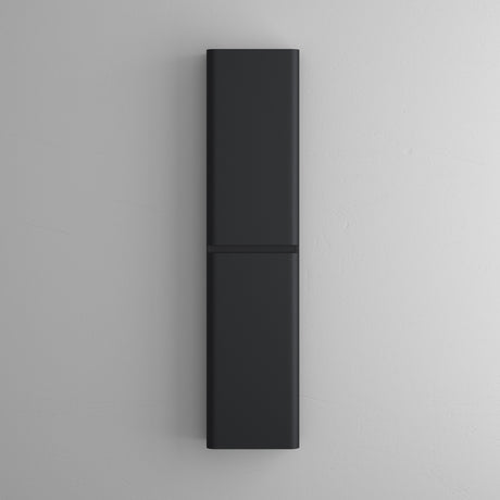 Meuble de salle de bain Glasvilla à 2 portes et 4 compartiments L x P : 35 x 20 cm. Armoire haute de salle de bain avec étagère. Meuble polyvalent Lucca.