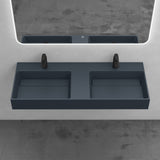 glasvilla Waschbecken Aufsatzwaschbecken Hängewaschbecken aus Mineralguss Col12