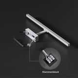 glasvilla Lampada da Specchio LED per Bagno | Lampada a Specchio 4000K, Illuminazione da Parete Ruotabile di 180° 9W Strahlenschön