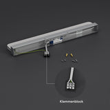 glasvilla Spiegelleuchte LED Badlampe | Spiegellampe, 4000K Badezimmer Lampe | LED Wandleuchte SparkLuxe