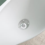 glasvilla Lavabo da Appoggio da Marmo Fuso 80x37x22cm, Lavandino Bagno con Piletta di Scarico Bianco Opaco Col816