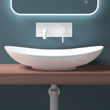 Lavabo Glasvilla, vasque à poser, cuve en céramique avec nano-étanchéité, Bruxelles 858