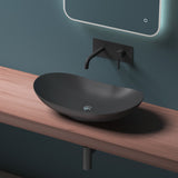 Lavabo Glasvilla, vasque à poser, cuve en céramique avec nano-étanchéité, Bruxelles 858