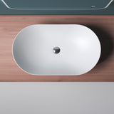 Lavabo Glasvilla, vasque à poser, cuve en céramique avec nano-étanchéité, Bruxelles 858