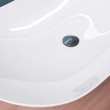 Lavabo Glasvilla, vasque à poser, cuve en céramique avec nano-étanchéité, Bruxelles 858