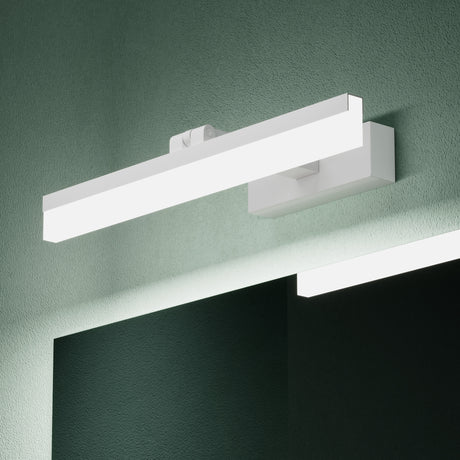 Glasvilla Luxaris – Lámpara LED para espejo de baño 6000K, orientable 180°, 9W (40 / 60 cm)