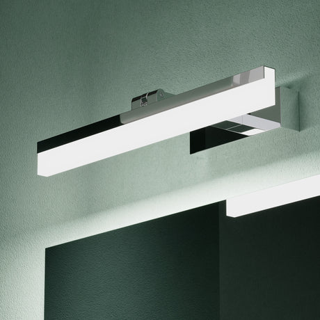 Glasvilla Luxaris – Lámpara LED para espejo de baño 6000K, orientable 180°, 9W (40 / 60 cm)