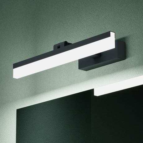 Glasvilla Luxaris – Lámpara LED para espejo de baño 6000K, orientable 180°, 9W (40 / 60 cm)