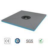 glasvilla Duschelement Duschboard befliesbar Duschelemente mit rinne Duschtasse bodeneben Gefälleplatte XPS