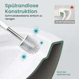glasvilla Sanitari Bagno Sospeso in Ceramica WC Sospeso senza Brida con Chiusura di Soft Close