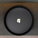 Lavabo Glasvilla, lavabo à poser, lavabo rond en céramique avec nano-revêtement, Bruxelles 203