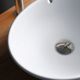 Lavabo de Encimera Glasvilla Brüssel205 Diseño Ovalado con Sellado Nano