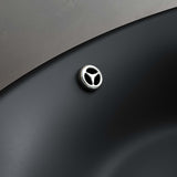 glasvilla Waschbecken Aufsatzwaschbecken Oval aus Keramik 59x38cm Waschschale Waschtisch mit Nano-Beschichtung Br818