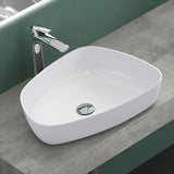 Lavabo Glasvilla, vasque à poser en fonte minérale, meuble-lavabo, espace de lavage, cuvette Col826