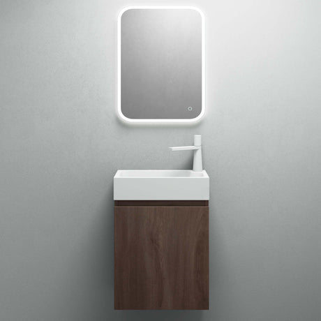 glasvilla Ensemble de Meubles de Salle de Bain avec Lavabo Blanc et Meuble Sous-Vasque LTH 46x26x63 cm Pisa02