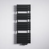 glasvilla Radiateur de Salle de Bain Raccordement Latéral Plat et Raccordement Central Radiateur Panneau Chauffe-Serviettes Horizontal FH