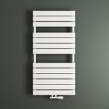 glasvilla Radiateur de Salle de Bain Raccordement Latéral Plat et Raccordement Central Radiateur Panneau Chauffe-Serviettes Horizontal FH