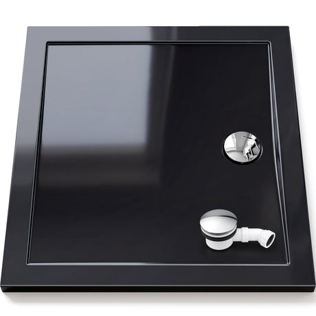 glasvilla Receveur de Douche Bac à Douche en Acrylique de Haute Qualité Rectangulaire 90-160 cm Faro