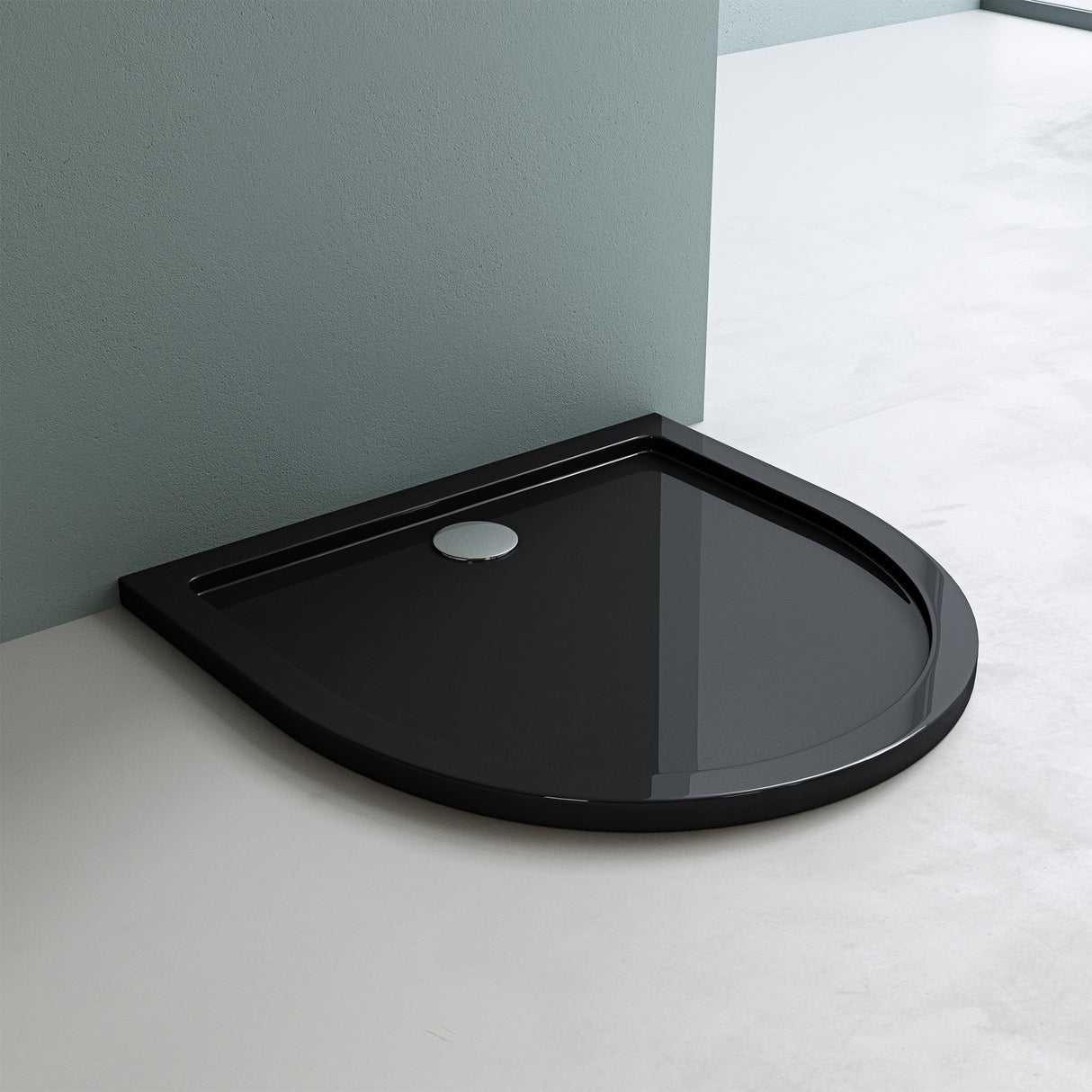 glasvilla Piatto Doccia in Acrilico Piatto Doccia Quadrato Altezza di 4CM, Faro4