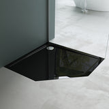 glasvilla Duschwanne Duschtasse aus Sanitäracryl Fünfeckig Faro5