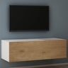 Glasvilla Design – Mueble TV suspendido con cierre suave y tirador oculto (Fernsehschrank02)