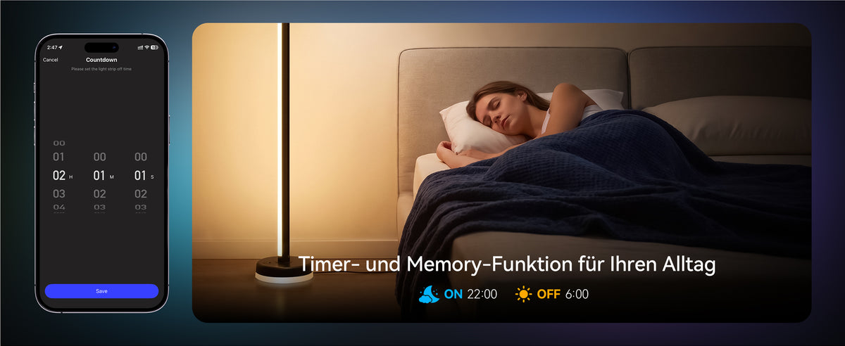 Timer-und Memory-Funktion