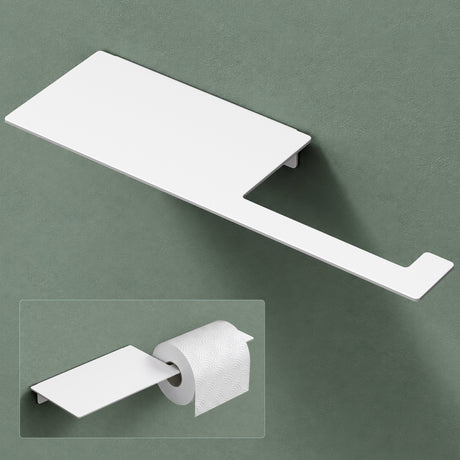 glasvilla Porte-Papier Toilette en Acier Inoxydable Porte-Rouleau de Papier Toilette Lino-01