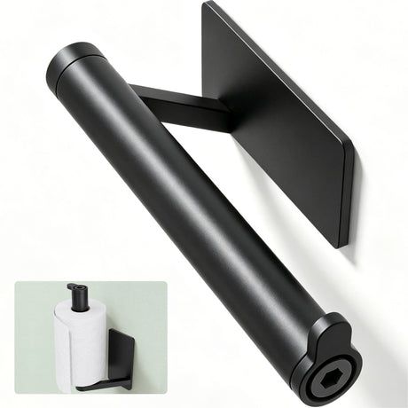 glasvilla Porte-Papier Toilette en Acier Inoxydable Porte-Rouleau de Papier Toilette Lino-02+03+04