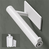 glasvilla Porta Carta Igienica in Acciaio Inossidabile 304, Portarotolo Carta Igienica Moderna per Bagno e Toilette, Lino-02+03+04