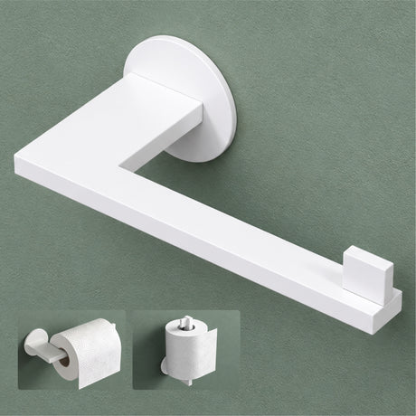 glasvilla Porte-Papier Toilette en Acier Inoxydable Porte-Rouleau de Papier Toilette Lino-02+03+04