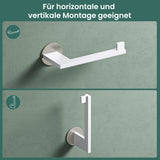 glasvilla Porte-Papier Toilette en Acier Inoxydable Porte-Rouleau de Papier Toilette Lino-02+03+04