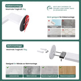 glasvilla Porte-Papier Toilette en Acier Inoxydable Porte-Rouleau de Papier Toilette Lino-02+03+04