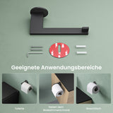 glasvilla Porte-Papier Toilette en Acier Inoxydable Porte-Rouleau de Papier Toilette Lino-02+03+04