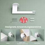 glasvilla Porte-Papier Toilette en Acier Inoxydable Porte-Rouleau de Papier Toilette Lino-02+03+04