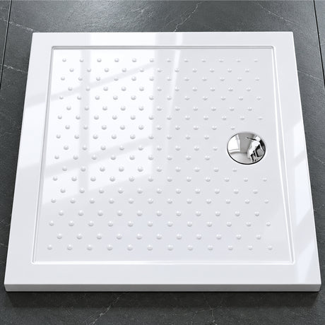 glasvilla Duschwanne Duschtasse Antirutsch aus hochwertigem Acryl Rechteckig 70-140cm Lucia02AR