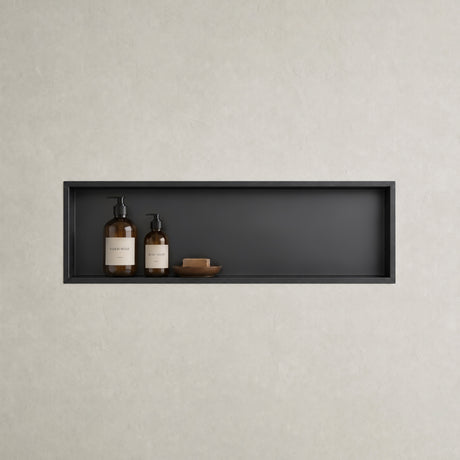 Glasvilla Design, Nicho de ducha empotrable de acero inoxidable, alicatable