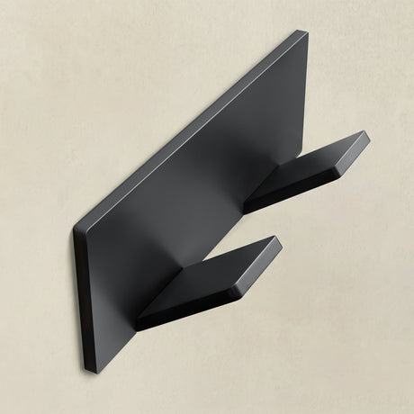 glasvilla Wandgarderobe Wandhaken aus Aluminium Garderobe mit klappbaren Haken Garderobenleiste Garderobenhaken Kleiderhaken Stalo-02+03